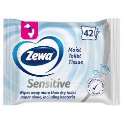 Toalettpapír nedves 42 lap/csomag Zewa Pure Iroda üzemeltetés, munkavédelem Zewa