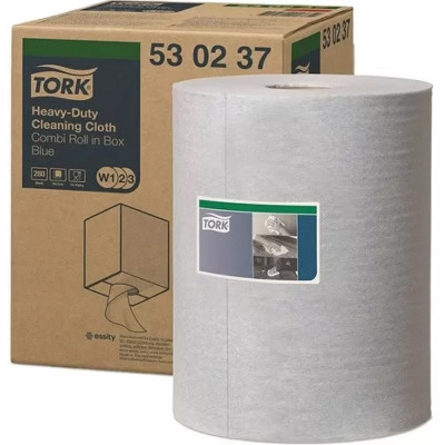 Ipari törlő tekercses nagyteljesítményű kombi 106 m/tek 1 tek/doboz W1/W2/W3 TORK_530237 kék Ipari törlő tekercses nagyteljesítményű kombi 106 m/tek 1 tek/doboz W1/W2/W3 TORK_530237 kék