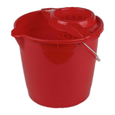 Felmosó vödör 10 literes kerek csavaró kosárral Spring Felmosó vödör 10 literes kerek csavaró kosárral Spring