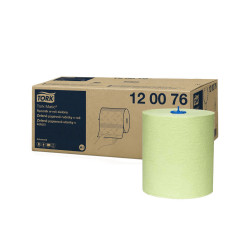 Kéztörlő 2 rétegű tekercses átmérő: 19 cm 150 m/600 lap/tekercs 6 tekercs/karton Advanced Matic® H1 TORK_290076 zöld Iroda üzemeltetés, munkavédelem Tork