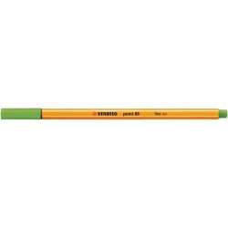 Rostirón, tűfilc 0,4mm, STABILO Point 88 almazöld
