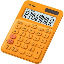 Számológép asztali 12 digit nagy kijelző Casio MS 20 UC narancssárga Irodatechnika, kellékei Casio