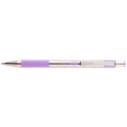 Golyóstoll 0,7mm, pasztell lila test, Zebra F-301, írásszín kék Golyóstoll Zebra