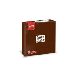 Szalvéta 2 rétegű 33 x 33 cm 50 lap/cs Fato Smart Table csokoládé_82622400