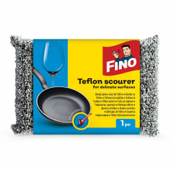 Mosogatószivacs teflonhoz, fém dörzsi Fino