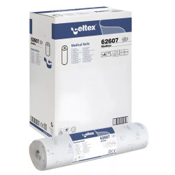 Orvosi papírlepedő 2 réteg 100 % cellulóz hófehér 80 m 60 x 34 cm lap Medilux Celtex