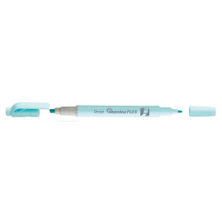 Szövegkiemelő kétvégű 1/3,5mm, vágott és kúphegyű, Pentel pasztell kék Író- irodaszer, papíráru Pentel