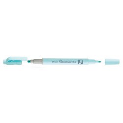 Szövegkiemelő kétvégű 1/3,5mm, vágott és kúphegyű, Pentel pasztell kék Író- irodaszer, papíráru Pentel