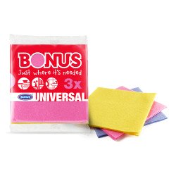 Törlőkendő általános 3 db/csomag Bonus_B163 Iroda üzemeltetés, munkavédelem Bonus