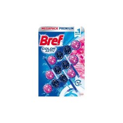 WC illatosító golyós 3 x 50 g Color Aktiv Bref Fresh Flowers Iroda üzemeltetés, munkavédelem Bref