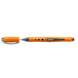 Rollertoll zselés 0,5mm, STABILO Worker+ fekete Író- irodaszer, papíráru Stabilo