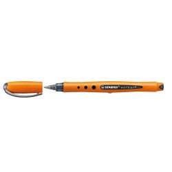 Rollertoll zselés 0,5mm, STABILO Worker+ fekete Író- irodaszer, papíráru Stabilo