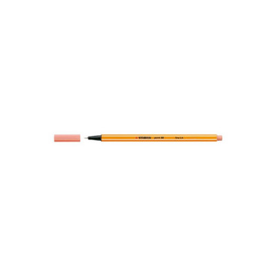 Rostirón, tűfilc 0,4mm, STABILO Point 88 barack