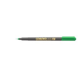 Alkoholos marker 0,5mm, CD/DVD F Ico, zöld
