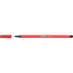 Rostirón, filctoll 1mm, M STABILO Pen 68 kármin piros Filctoll Stabilo