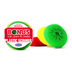 Műanyag dörzsi 3 db/csomag Bonus B095