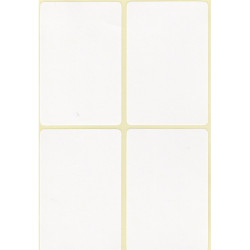 Etikett címke, 45x70mm, 15 lap, 4 címke/lap Etikett - címke Egyéb