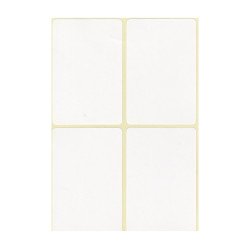 Etikett címke, 45x70mm, 15 lap, 4 címke/lap
