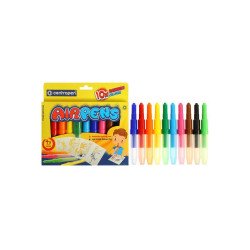 Filctoll fújós készlet Centropen AIRPENS 1500 Rainbow Colours 10 klf. szín Filctoll Centropen