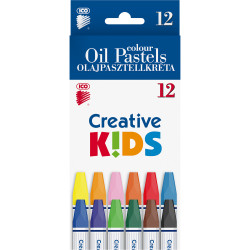 Olajpasztell kréta készlet, ICO Creative Kids 12klf. szín Író- irodaszer, papíráru Ico