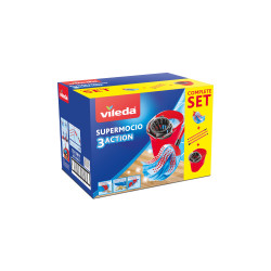 Felmosó szett mikroszálas_Supermocio Set Vileda_F1532V Iroda üzemeltetés, munkavédelem Vileda háztartási
