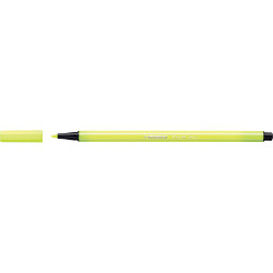 Rostirón, filctoll 1mm, STABILO Pen 68 neon sárga Író- irodaszer, papíráru Stabilo