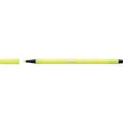 Rostirón, filctoll 1mm, STABILO Pen 68 neon sárga Író- irodaszer, papíráru Stabilo