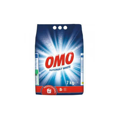Mosópor 7 kg (108 mosás) fehér ruhákhoz Automat White Omo