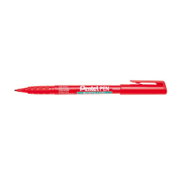 Alkoholos marker 2mm kerek hegyű NMS50-BO Pentel piros Író- irodaszer, papíráru Pentel
