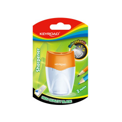 Hegyező 2 lyukú tartályos Keyroad Mellow 2 vegyes színek Hegyező Keyroad