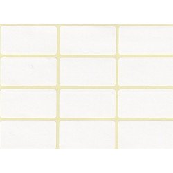 Etikett címke, 20x38mm, 5 lap, 12 címke/lap Etikett - címke Egyéb