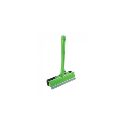 Ablaklehúzó műanyag gumibetétes szivaccsal 22 cm széles_KCS2277G zöld