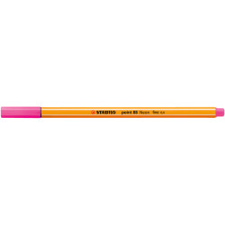 Rostirón, tűfilc 0,4mm, STABILO Point 88 neon rózsaszín
