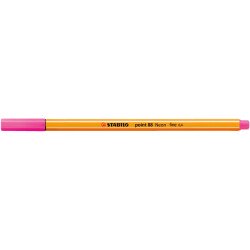 Rostirón, tűfilc 0,4mm, STABILO Point 88 neon rózsaszín