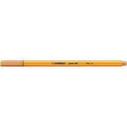 Rostirón, tűfilc 0,4mm, STABILO Point 88 okkersárga