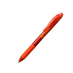 Rollertoll zselés golyóátmérő 0,7 mm, Pentel EnerGelX BL107-FX, írásszín narancs Író- irodaszer, papíráru Pentel