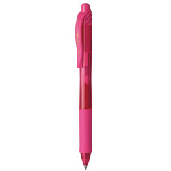 Rollertoll zselés golyóátmérő 0,7 mm, Pentel EnerGelX BL107-PX, írásszín rózsaszín Író- irodaszer, papíráru Pentel