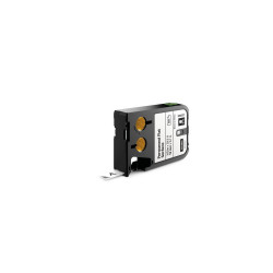 Feliratozógép szalag Dymo XTL 1868737 12mmx9m, ORIGINAL, poliészter, fehér/fekete Irodatechnika, kellékei Dymo
