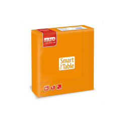 Szalvéta 2 rétegű 33 x 33 cm 50 lap/cs Fato Smart Table narancssárga_82621400 Iroda üzemeltetés, munkavédelem Fato