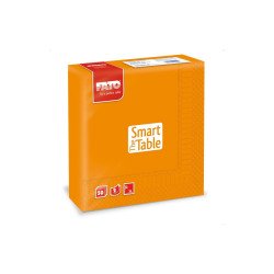 Szalvéta 2 rétegű 33 x 33 cm 50 lap/cs Fato Smart Table narancssárga_82621400 Iroda üzemeltetés, munkavédelem Fato