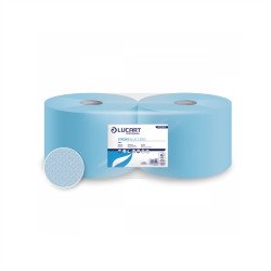 Kéztörlő 2 rétegű tekercses 2 tekercs/karton Strong Blue 2.1000 Lucart_851326J kék