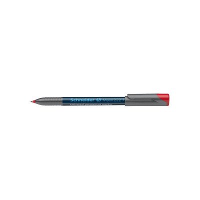 Alkoholos marker OHP 0,7mm tűhegyű Schneider Maxx 222 F piros