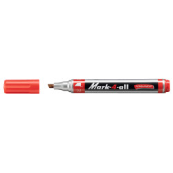 Alkoholos marker 1-4mm, vágott S Stabilo Mark-4-all 653/40 piros Író- irodaszer, papíráru Stabilo