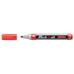 Alkoholos marker 1-4mm, vágott S Stabilo Mark-4-all 653/40 piros Író- irodaszer, papíráru Stabilo