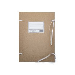 Szalagos irományfedél A4, hajtókás, klapnis 750g. 80cm-es szalaggal Bluering®