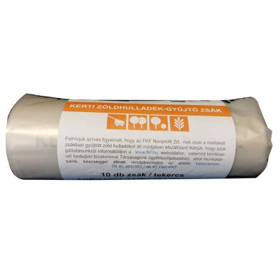Szemeteszsák/zöldhulladék gyűjtő zsák biológiailag lebomló 120 liter 10 db/tekercs