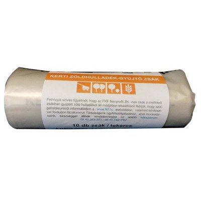 Szemeteszsák/zöldhulladék gyűjtő zsák biológiailag lebomló 120 liter 10 db/tekercs