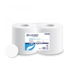 Ipari törlő 2 rétegű tekercses átmérő: 25 cm 100% cellulóz 800 lap/tek 2 tek/karton Strong Lucart 800/240 CF_852345J Iroda üzemeltetés, munkavédelem Lucart