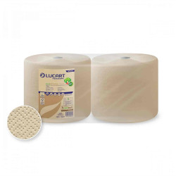 Ipari törlő 3 rétegű tekercses havanna barna 2 tekercs/karton EcoNatural 3800 Lucart_851217 Iroda üzemeltetés, munkavédelem Lucart