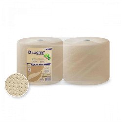 Ipari törlő 3 rétegű tekercses havanna barna 2 tekercs/karton EcoNatural 3800 Lucart_851217 Iroda üzemeltetés, munkavédelem Lucart